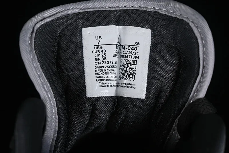 All categories Air Jordan Jordan series basketball shoes Air Jordan 1 Low Air Jordan 1 Low AJ1 Joe 1 black gray blue hook low-top cultural basketball shoes DC0774-040